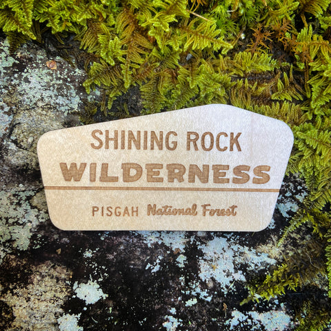 Shining Rock Wilderness Magnet
