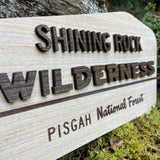 Shining Rock Wilderness | Pisgah National Forest Sign