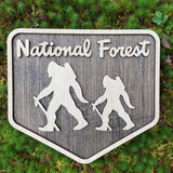 Bigfoot National Forest Sign