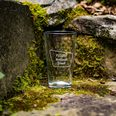 Pisgah National Forest Pint Glass